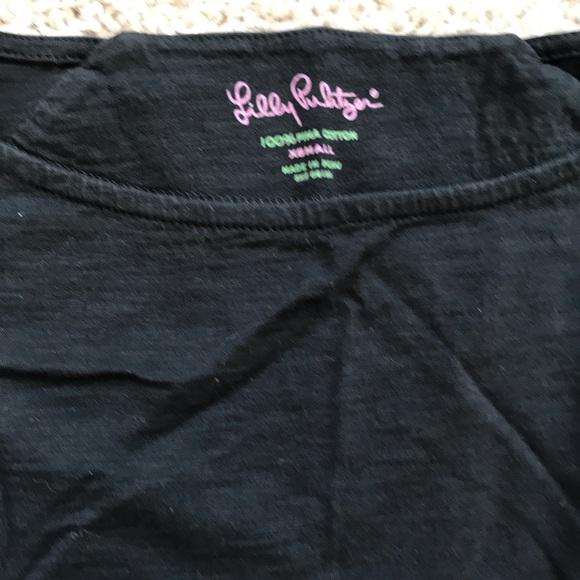 Black Pima Cotton Dress - Picture 3 of 3